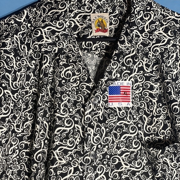 Mens Max Boxxer button up shirt. XL USA - Picture 2 of 3